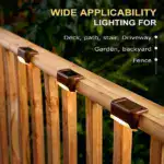 LED Solar Staircase Outdoor Wall Light - Image 3