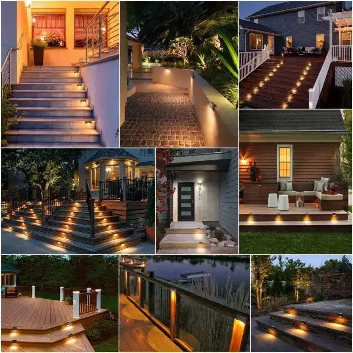 Solar lights charging