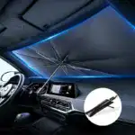 Foldable Car Umbrella Sunshade Cover UV Block - Image 9