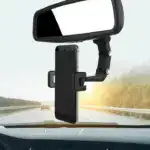 Multifunctional Rearview Mirror Phone Holder - Image 2