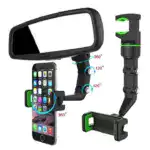 Multifunctional Rearview Mirror Phone Holder - Image 6