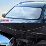 Car Windshield Sun Shade Umbrella for Auto Windshield Covers Most Cars - Image 4