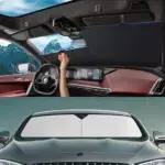 Automatic Retractable Car Sunshade