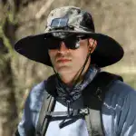 Wide Brim Solar Fan Outdoor Fishing Hat-Solar & USB Charging - Image 5