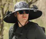 Wide Brim Solar Fan Outdoor Fishing Hat-Solar & USB Charging - Image 16