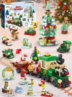 Holiday Countdown Calendar for Kids - Build & Play Christmas BlocksB - Image 6