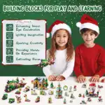 Holiday Countdown Calendar for Kids - Build & Play Christmas BlocksB - Image 10
