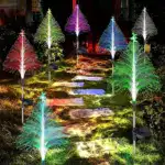 7 Color Changing Solar Christmas Trees Lights - Image 3