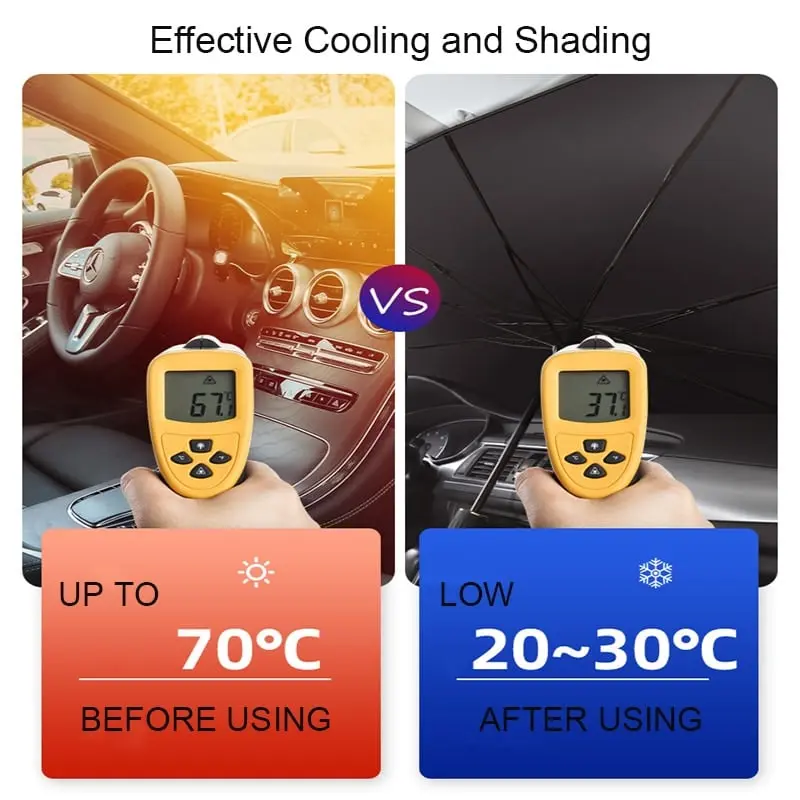 Car Windshield Sun Shade Material