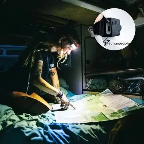 Rechargeable headlamp