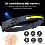 Wave Sensor Movimiento LED Headlight - Image 4