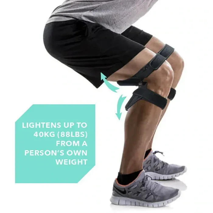 Knee support in action
