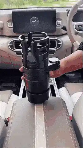 4-in-1 Car Cup Holder in action
