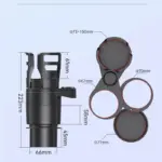 4 In 1 Car Cup Holder - Image 11