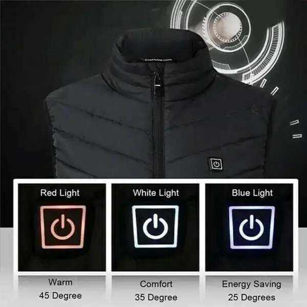 Heated Vest Features