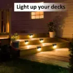 LED Solar Lamp Path Staircase Outdoor Waterproof Wall Light - Image 4
