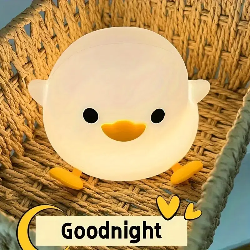 Cute Duck Silicone Lamp