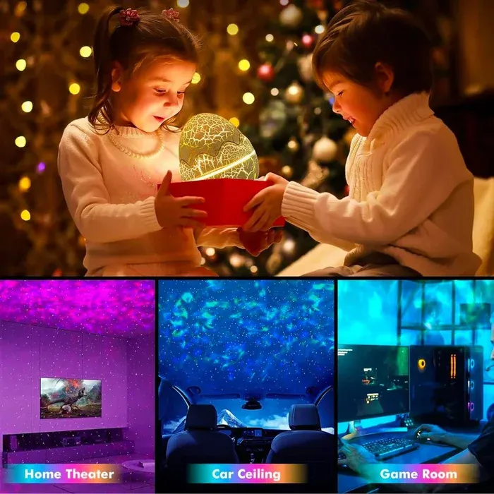 Family enjoying DinoGlow