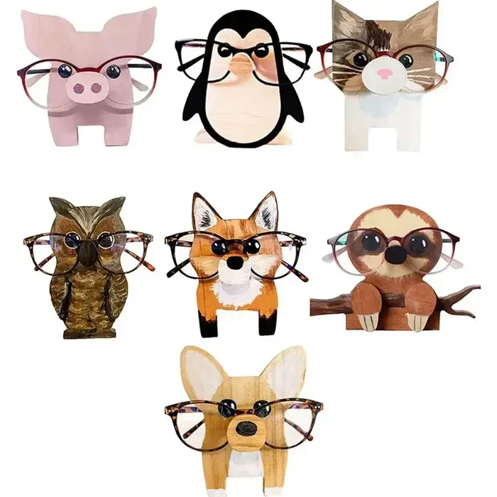 Handmade Glasses Stand Art Gift