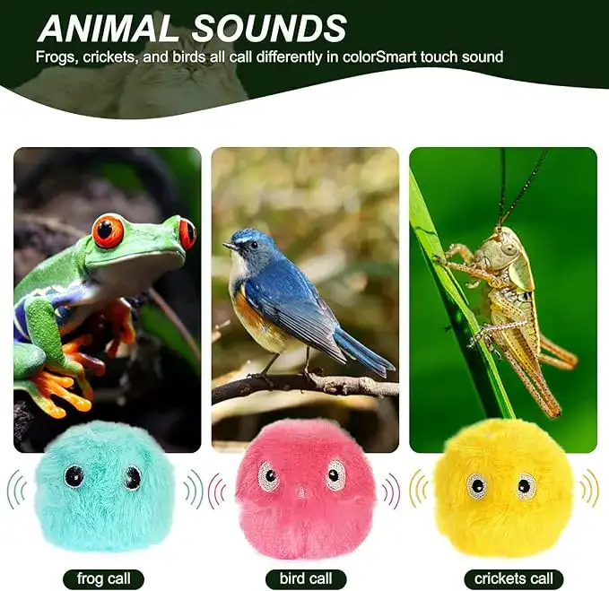 Chirping ball feature