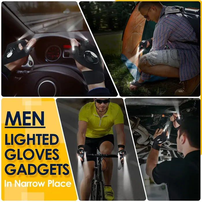 LED Gloves Features