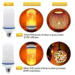 LED Flame Light Bulb With Gravity Sensing Effect - Image 15