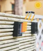 Waterproof Solar Powered Outdoor Patio Wall Decor Light - Image 4