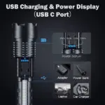 2025 New Upgraded A70 Tactical LED Flashlight - Image 9