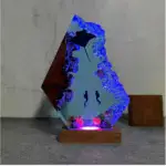 Underwater Diver and Manta Ray Resin Night Light - Image 7