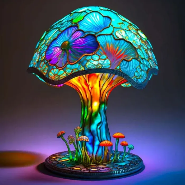 Colorful lamp shade