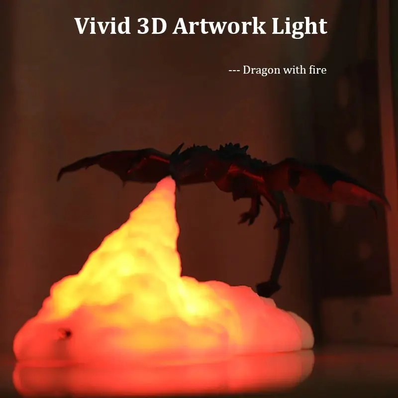 Dragon lamp design