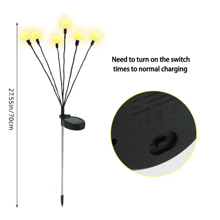 Firefly Light in Garden