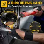 Waterproof LED Glove Flashlight – Practical Fingerless Gloves - Image 3