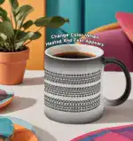Hidden Message Coffee Mug Unique Gift for Work Bestie