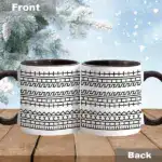 Hidden Message Coffee Mug Unique Gift for Work Bestie
