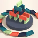 Domino Train Smart Kid Toy